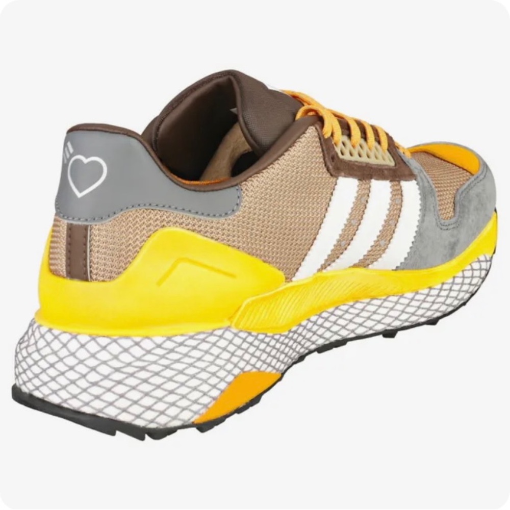 Adidas Questar Hm Mens Brown Grey Running Trainers - 9 Men Never Worn/box Inc